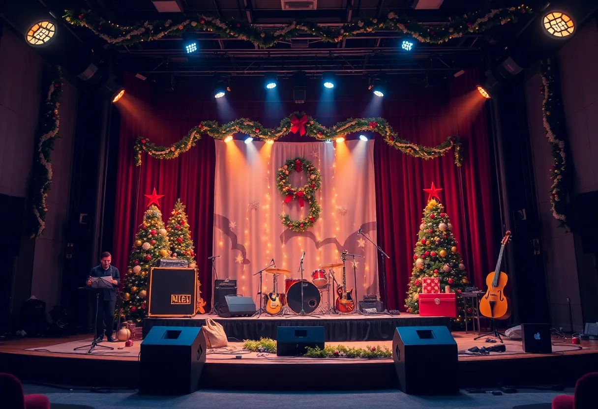 Phil Wickham Christmas Concert Stage