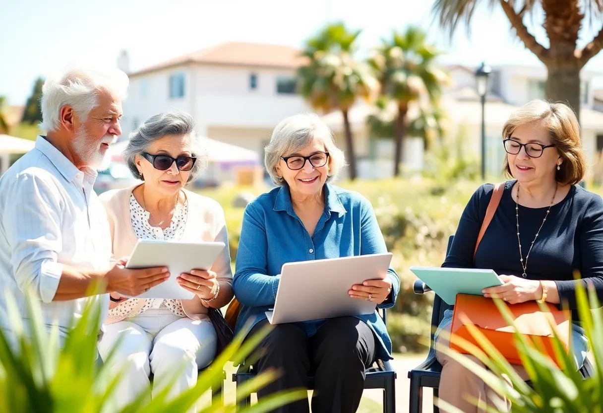 Retired individuals working part-time in San Diego