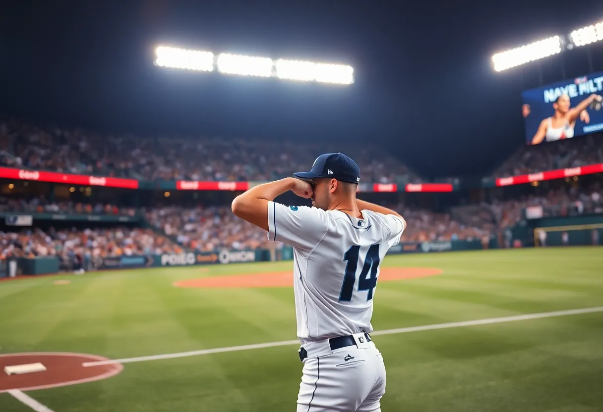 Baseball player in action on the field representing the Pittsburgh Pirates