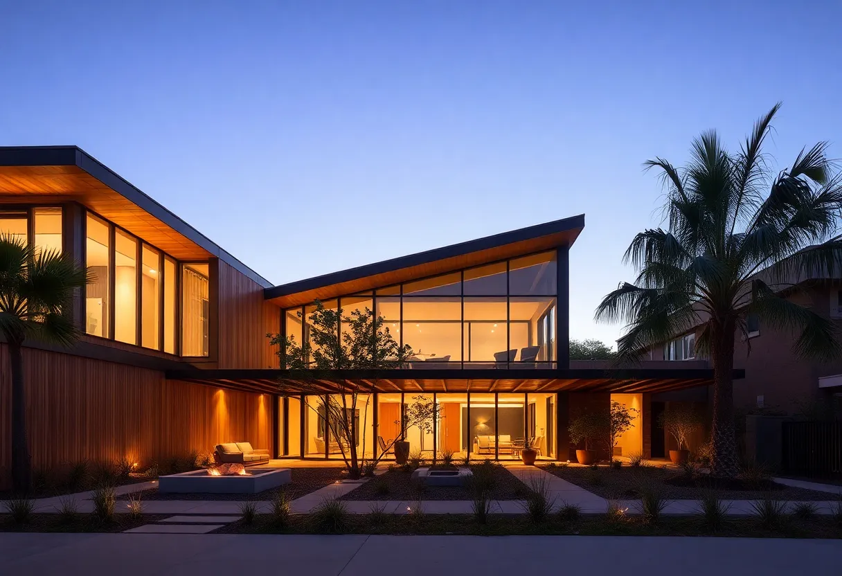 Visual representation of San Diego's architectural innovation due to the merger of Delawie and LEO A DALY.