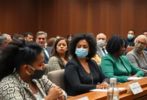 San Diego City Council meeting discussing police accountability