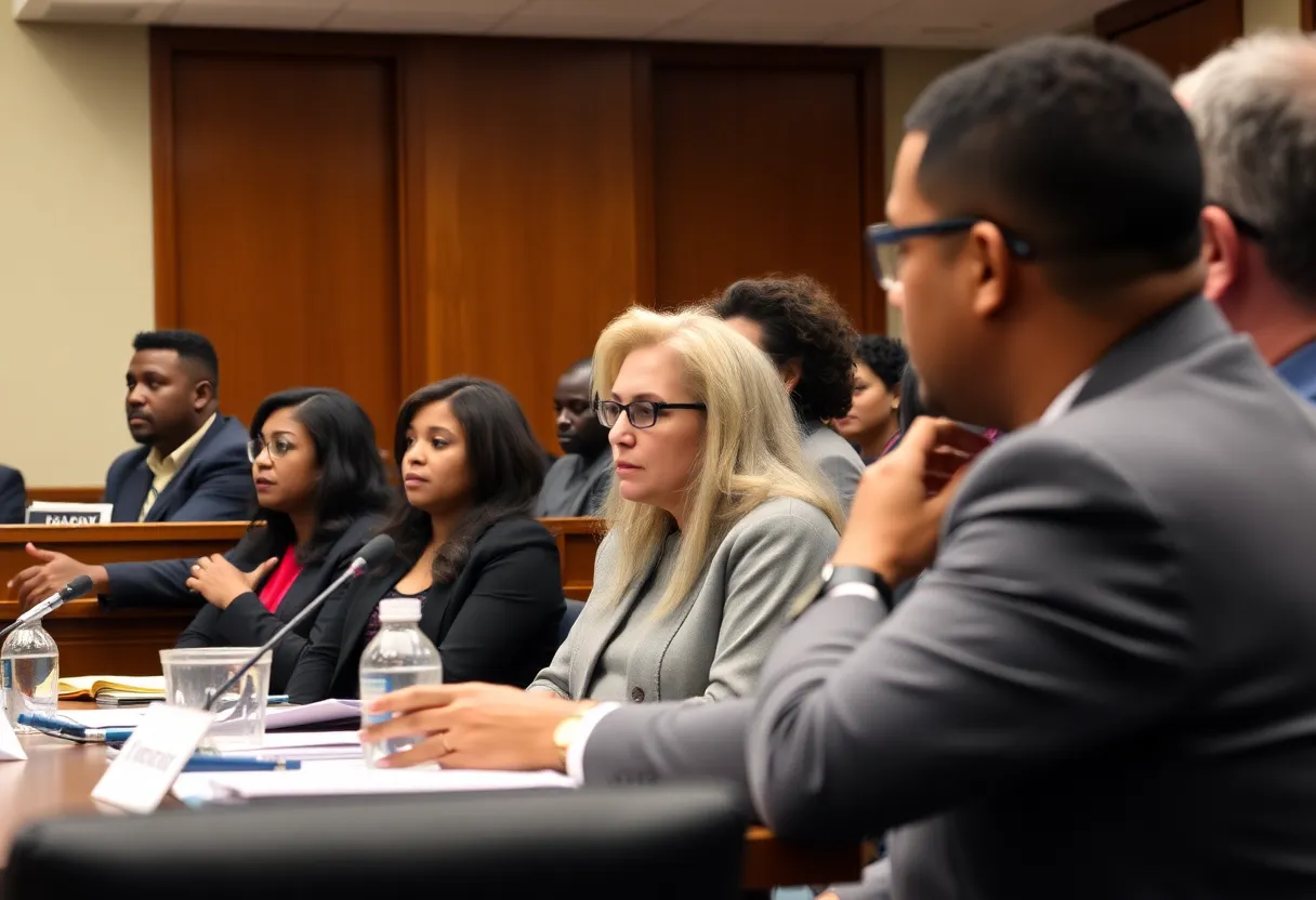 San Diego city council meeting discussing police shooting settlement.
