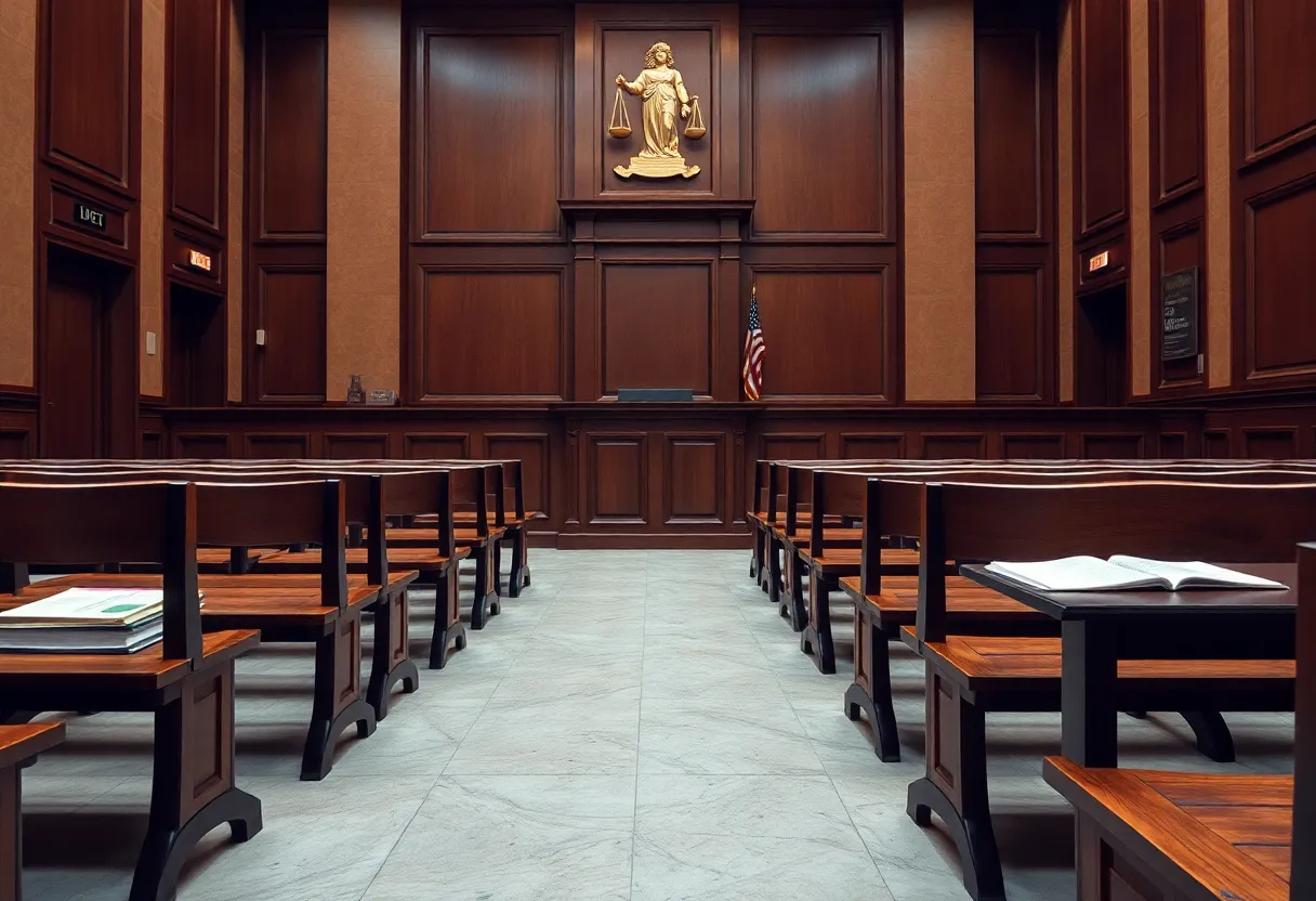 Courthouse in San Diego, symbolizing the judicial process