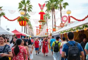 People enjoying arts and cultural events in San Diego