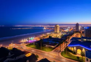 A vibrant view of San Diego highlighting its beaches and nightlife.