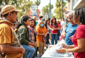 Community support for homeless individuals in San Diego