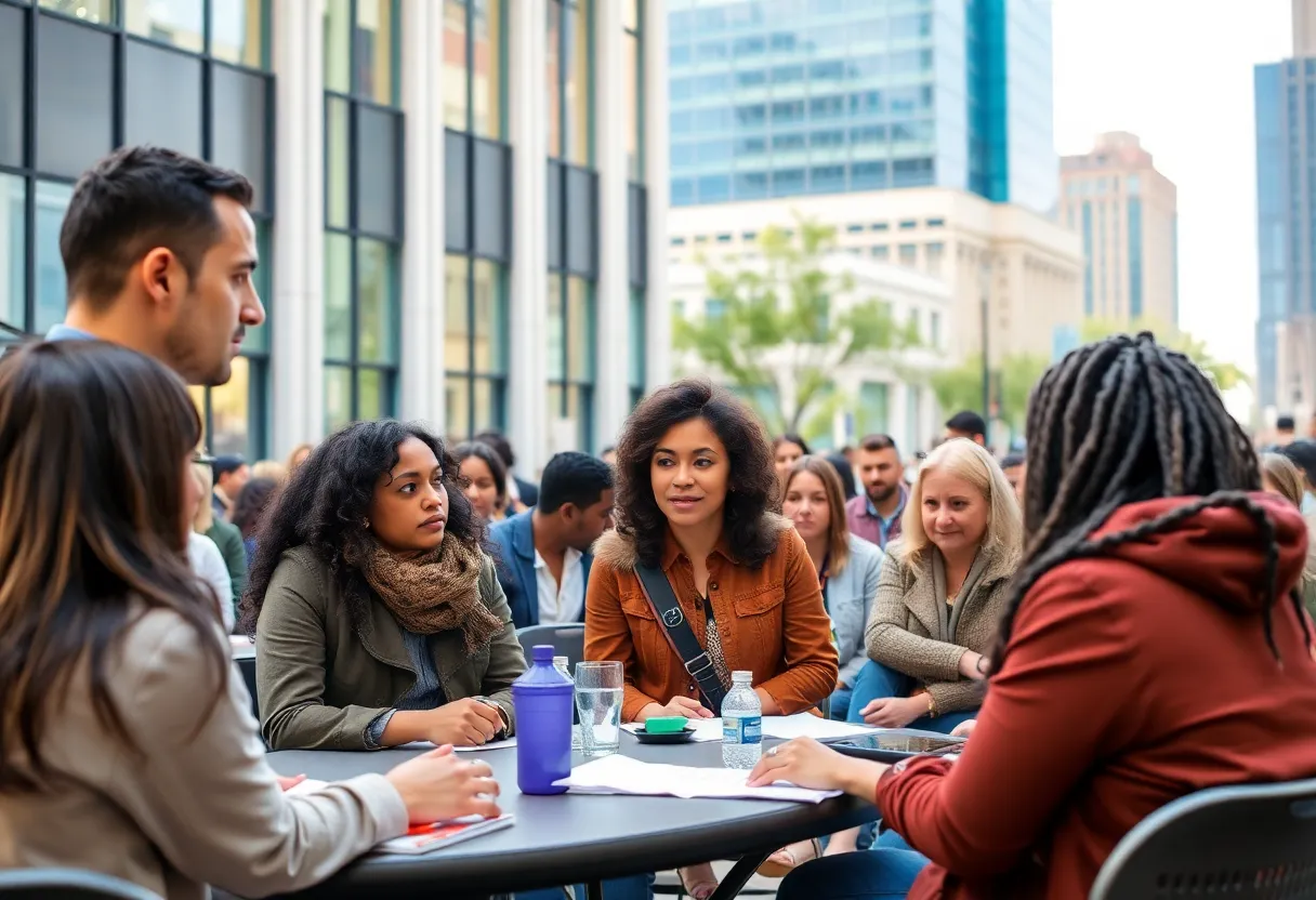 Participants at San Diego's conference on homelessness solutions