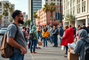 Community engagement in San Diego addressing homelessness