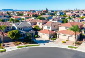 Residential neighborhood in San Diego