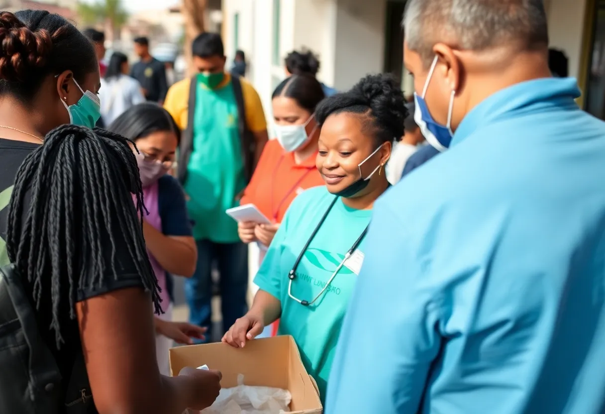 Volunteers supporting local nonprofits in San Diego