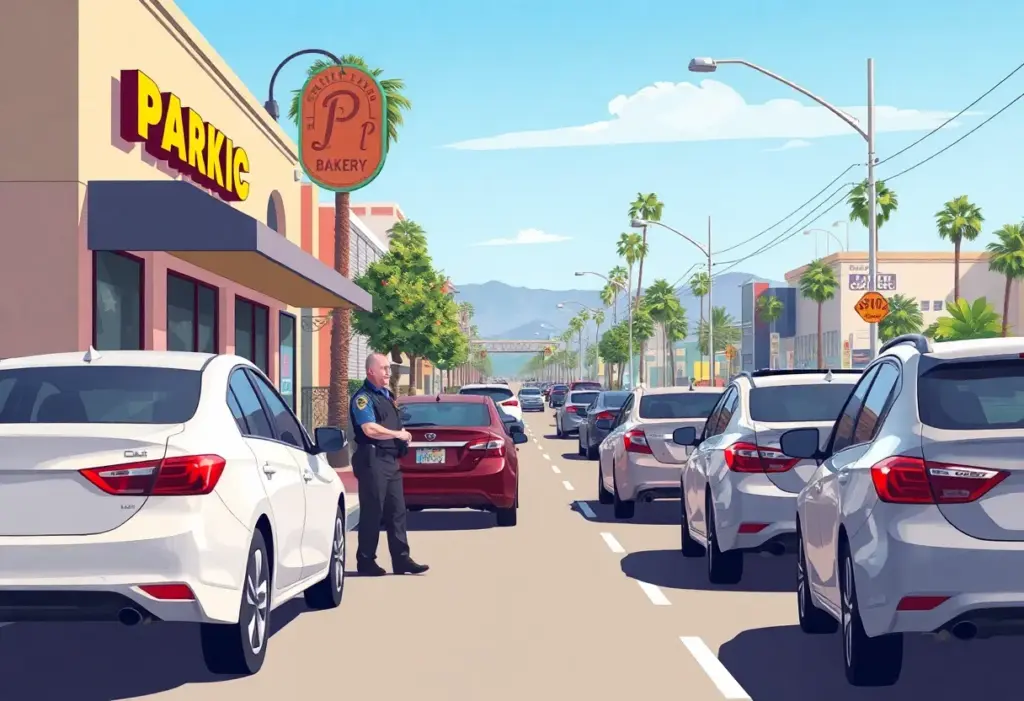 Parking enforcement officer in San Diego