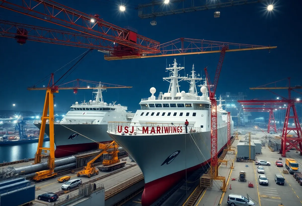 Modern shipyard collaboration for U.S. shipbuilding