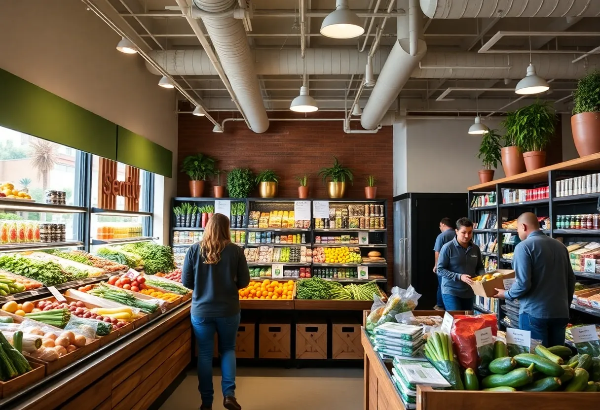 Rendering of Smart & Final store in San Diego's Midway District