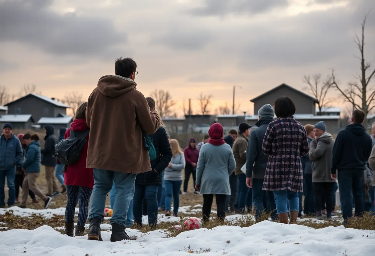 People supporting each other in Southern California after recent tragedies