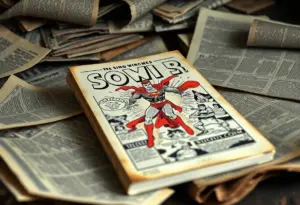 Vintage Superman No. 1 comic book in pristine condition