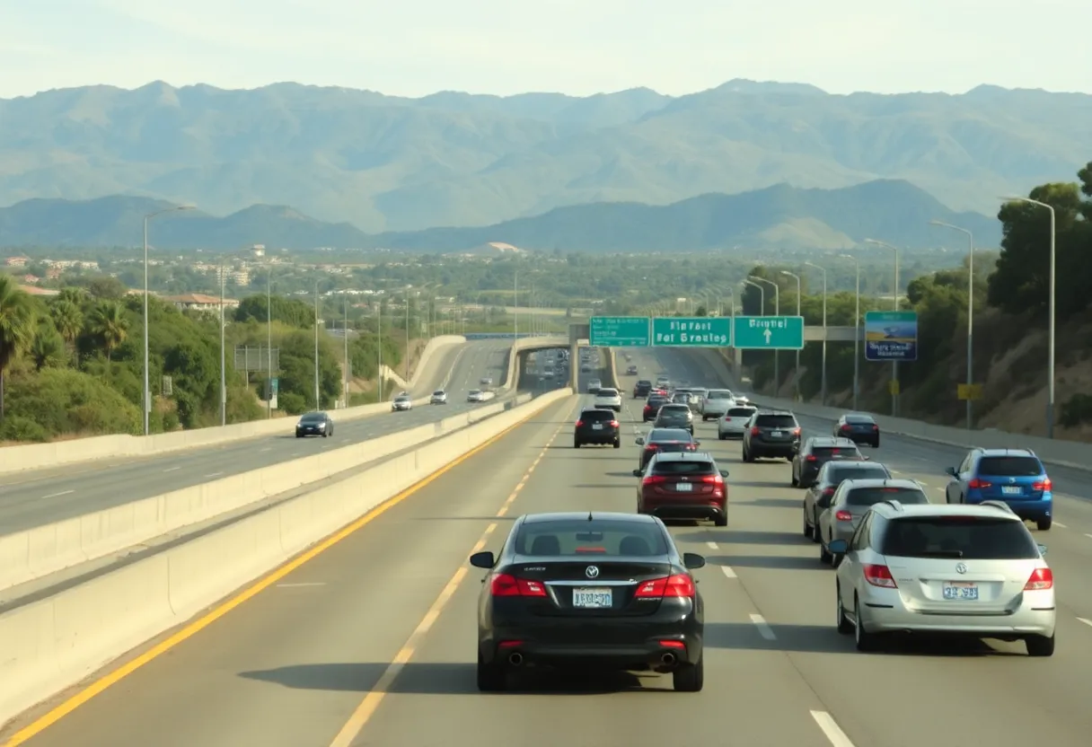 Traffic on I-5 near Del Mar Heights resuming after a closure.