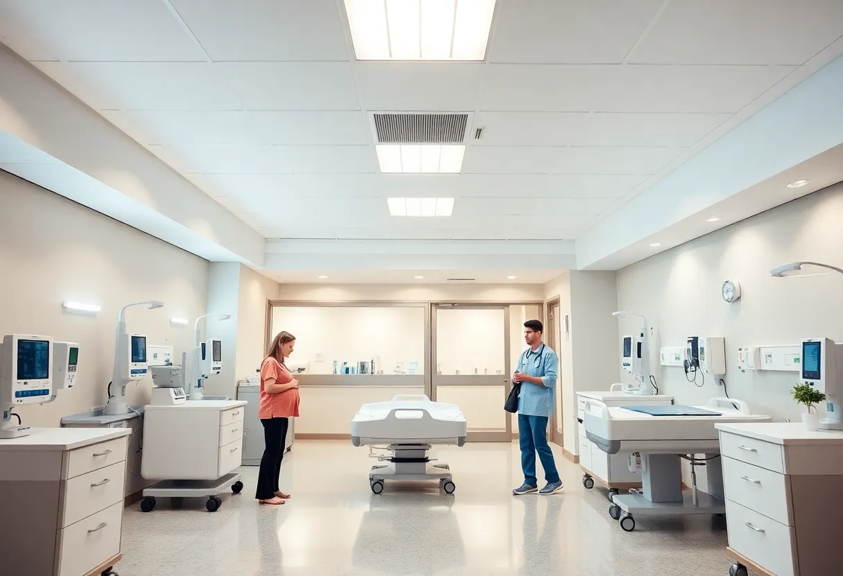 Maternity care facilities at UC San Diego Health