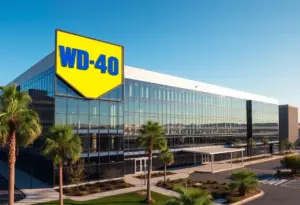 Exterior view of WD-40 Company's headquarters in San Diego
