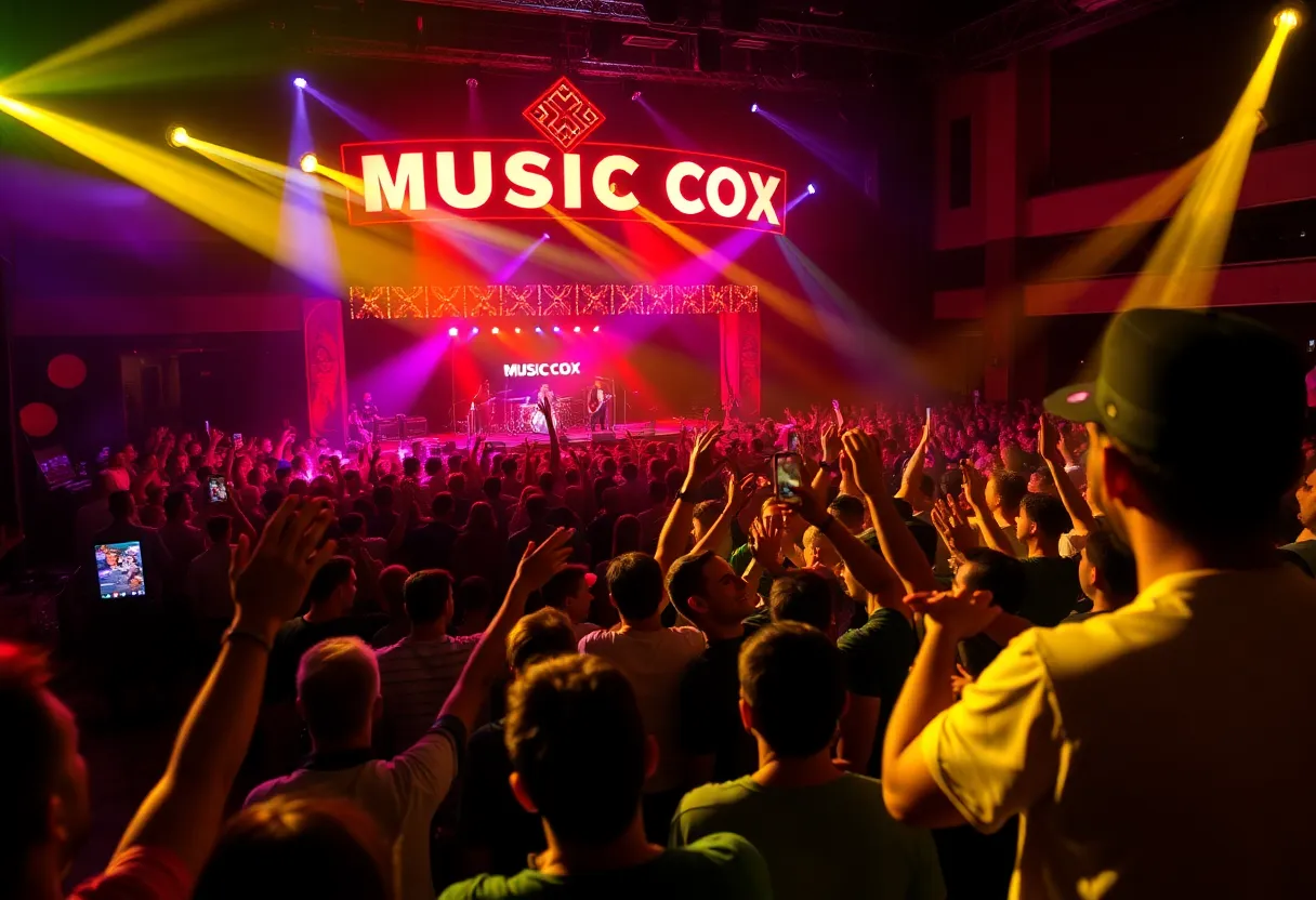 Live performance of AZ at Music Box in San Diego