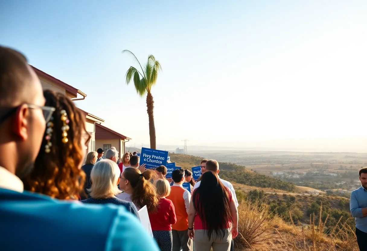 Community engagement during California gubernatorial race