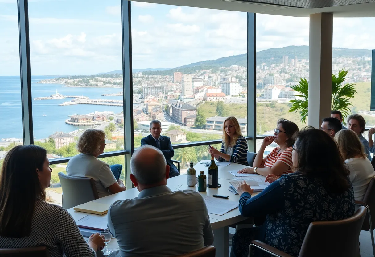 City council members discussing housing policies in Del Mar.
