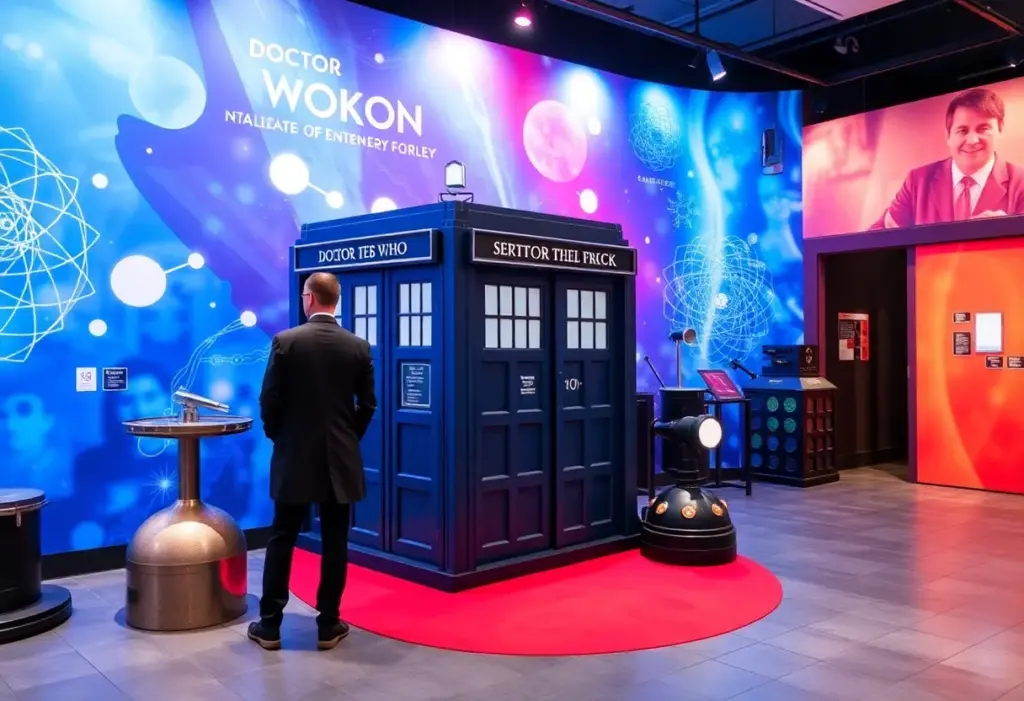 Interactive Doctor Who exhibit at the Comic-Con Museum in San Diego