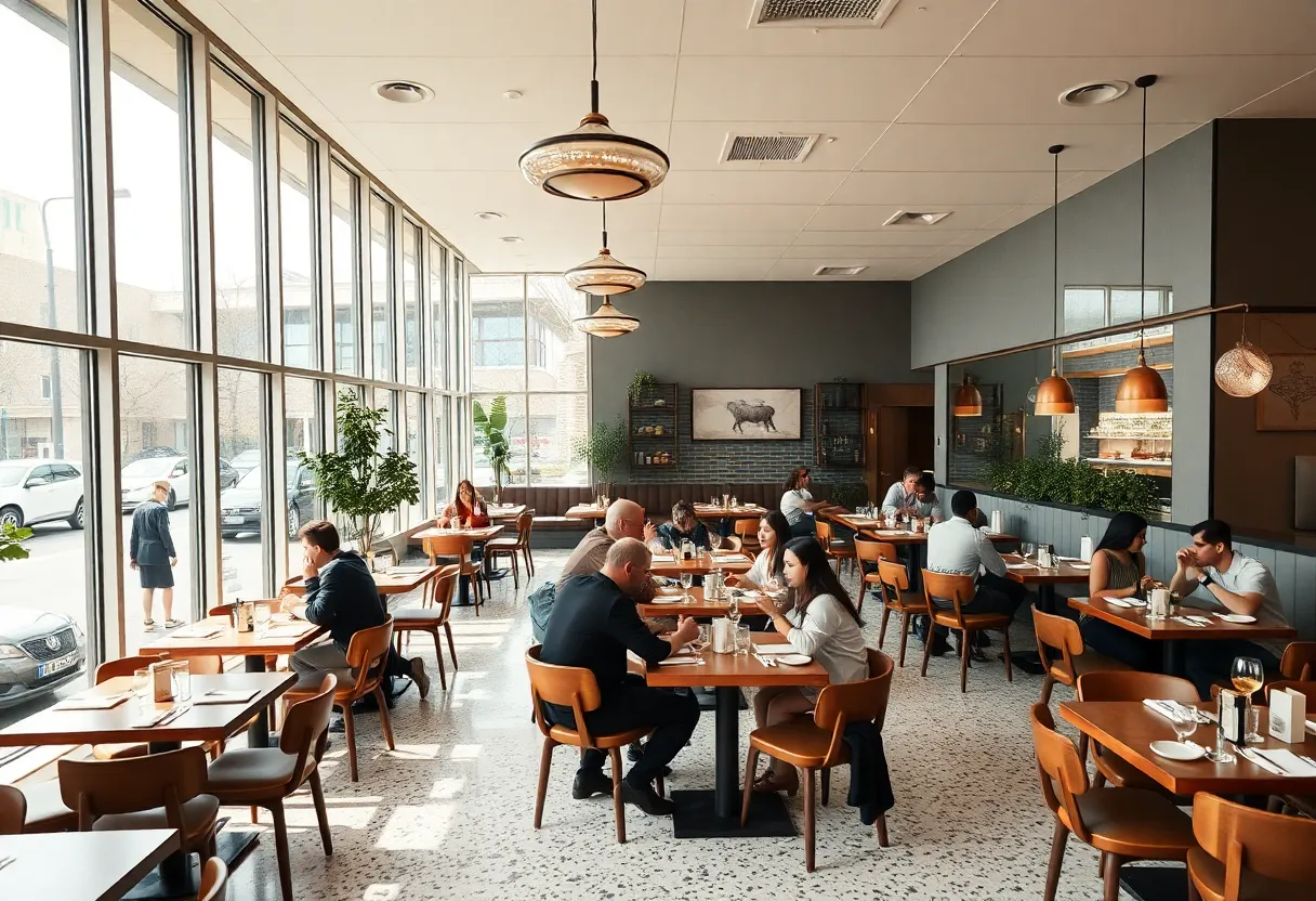 Interior view of Harland Brewing Co.'s restaurant in 4S Ranch
