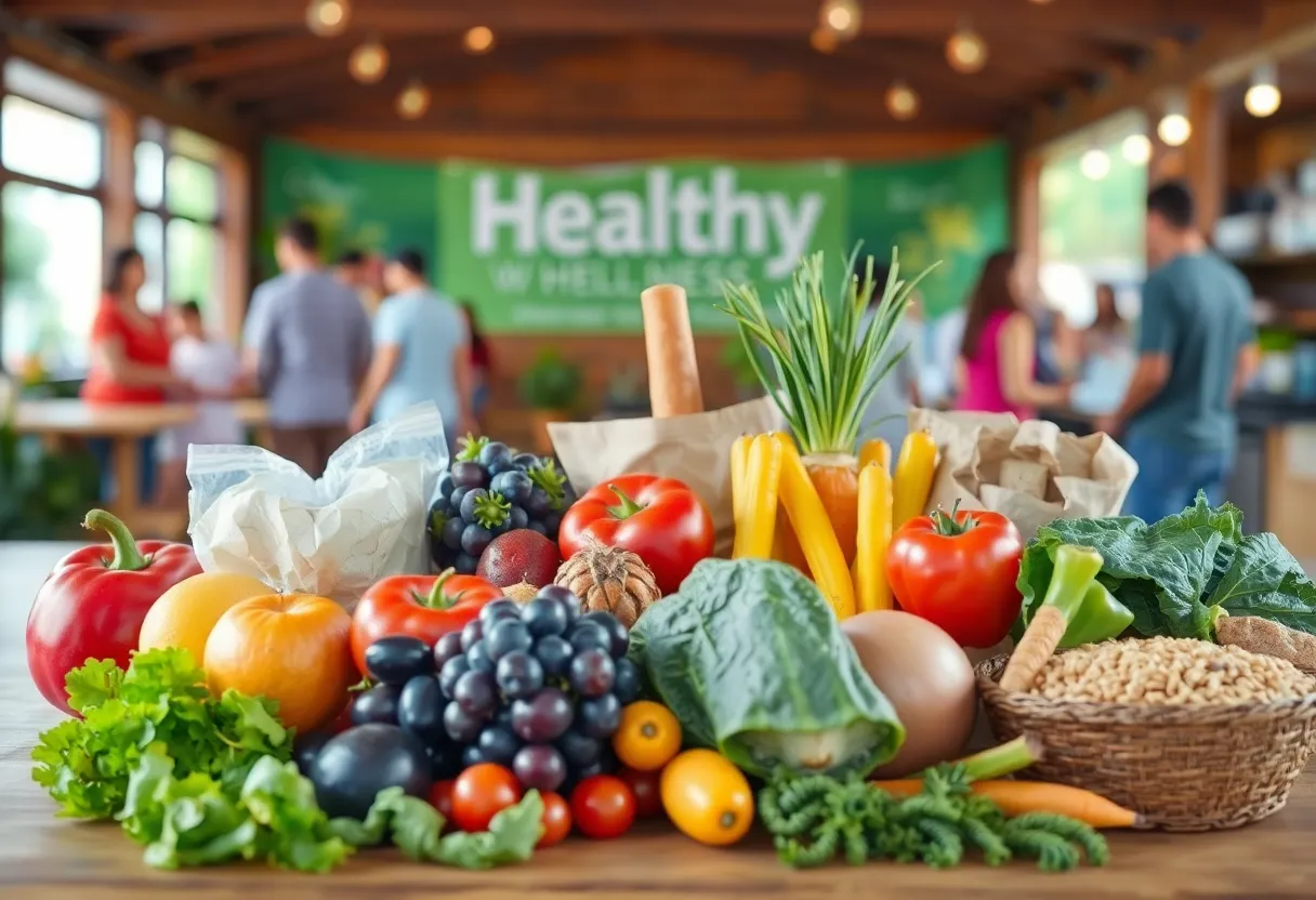 Healthy food choices representing updated dietary guidelines