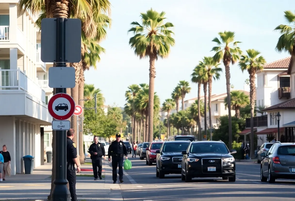 Residents and law enforcement in La Jolla prioritize public safety.
