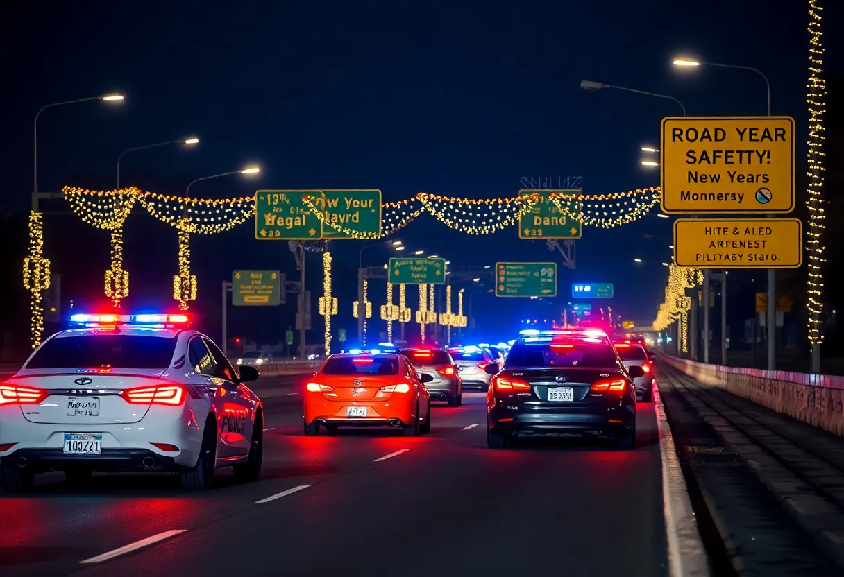 California Highway Patrol monitoring highway for New Year road safety