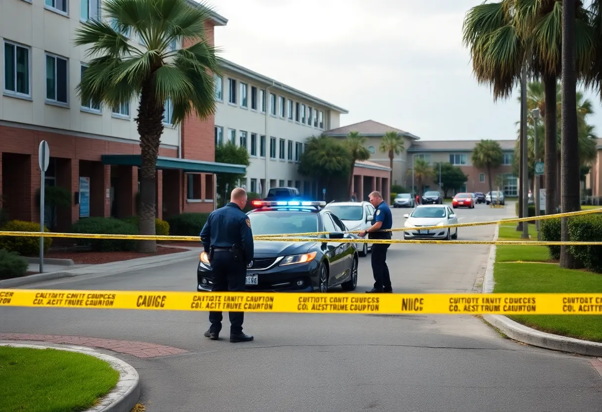 Police investigating a shooting incident at Oceanside High School