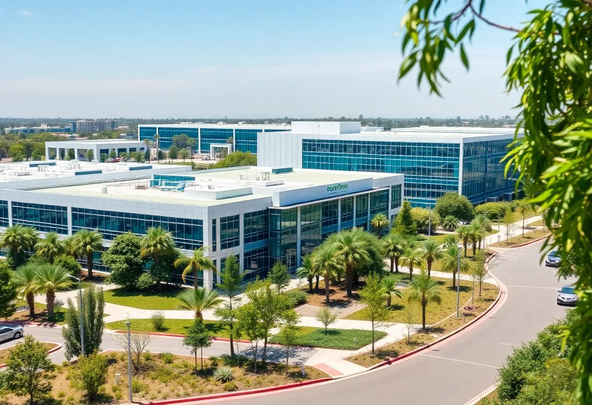 Pfizer campus in San Diego illustrating commercial real estate