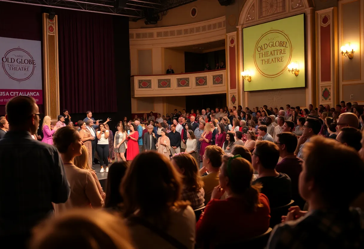 Audience enjoying performances at the Powers New Voices Festival