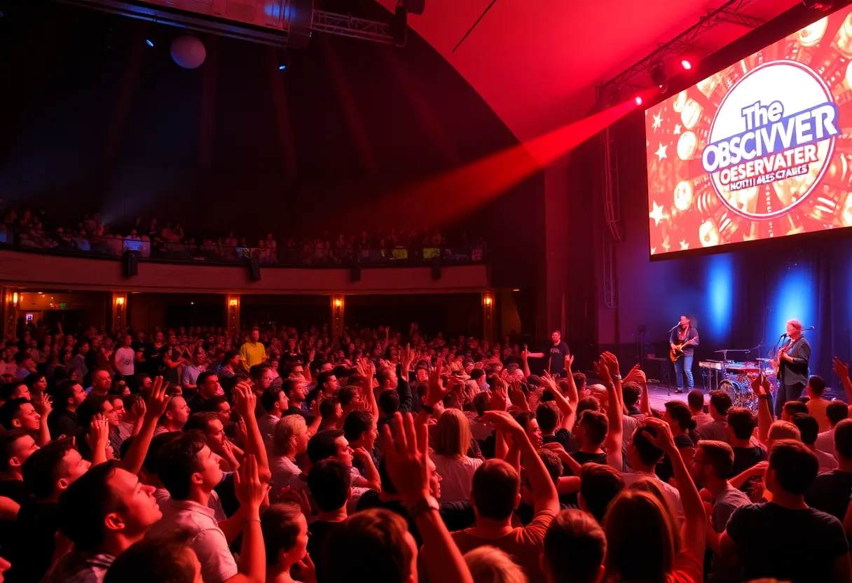 A lively crowd enjoying The Runarounds concert at The Observatory North Park