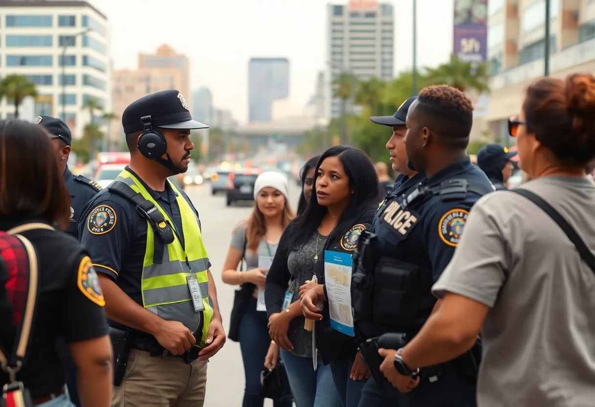 Community engagement with law enforcement in San Diego
