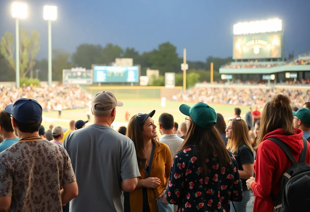 Alumni and friends gathering at USD Alumni & Friends Day