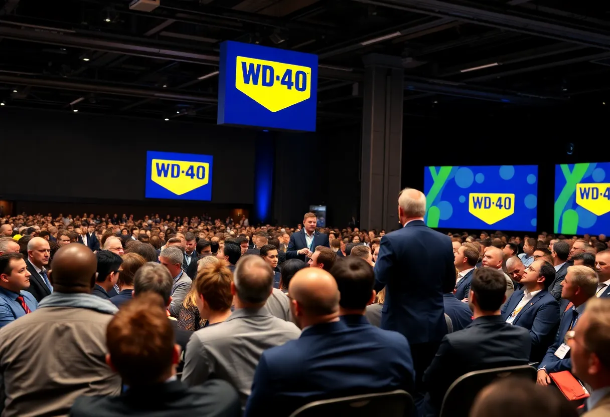 Corporate presentation by WD-40 Company at a business conference