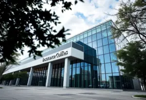 Exterior of AIG Corporate Headquarters building