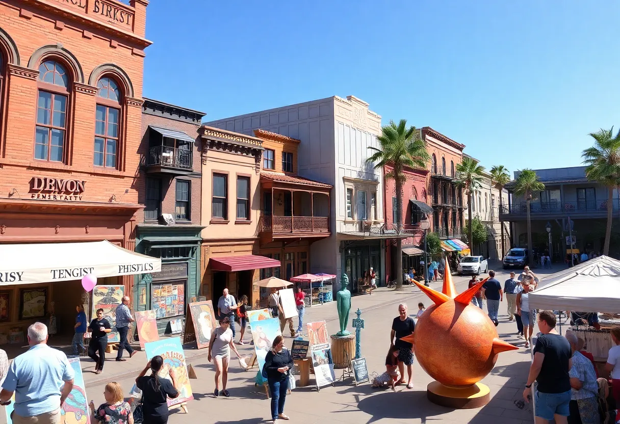 Celebration at Arts District Liberty Station in San Diego