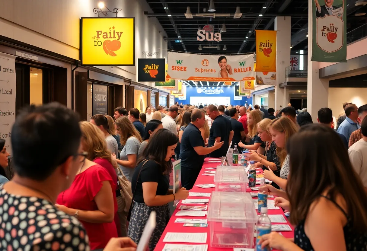 Community members participating in the Best of Ocean Beach competition in San Diego.