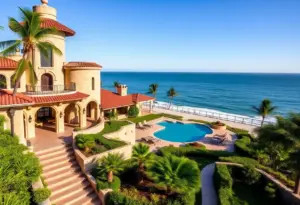 Luxury estate in La Jolla, California, where Dr. Seuss wrote many famous books.