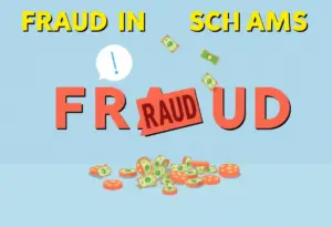 Illustration showing fraud in loan schemes related to COVID-19 pandemic relief.