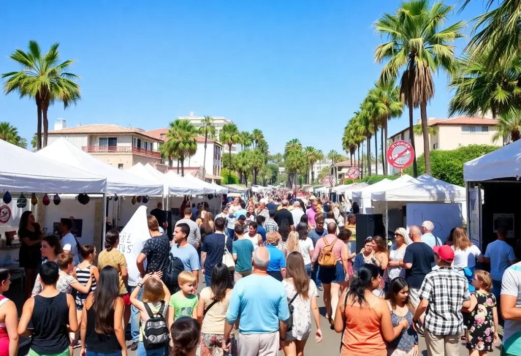 Community events in La Jolla, California, showcasing culture and celebration.