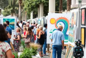 Community art engagement in La Jolla's Growing Together initiative