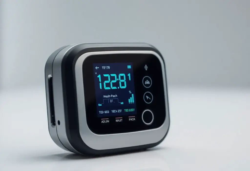 Pivot tubeless insulin patch pump design