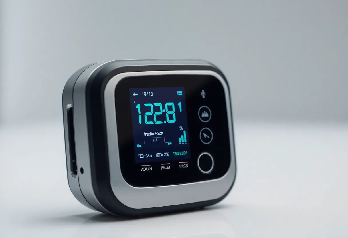 Pivot tubeless insulin patch pump design