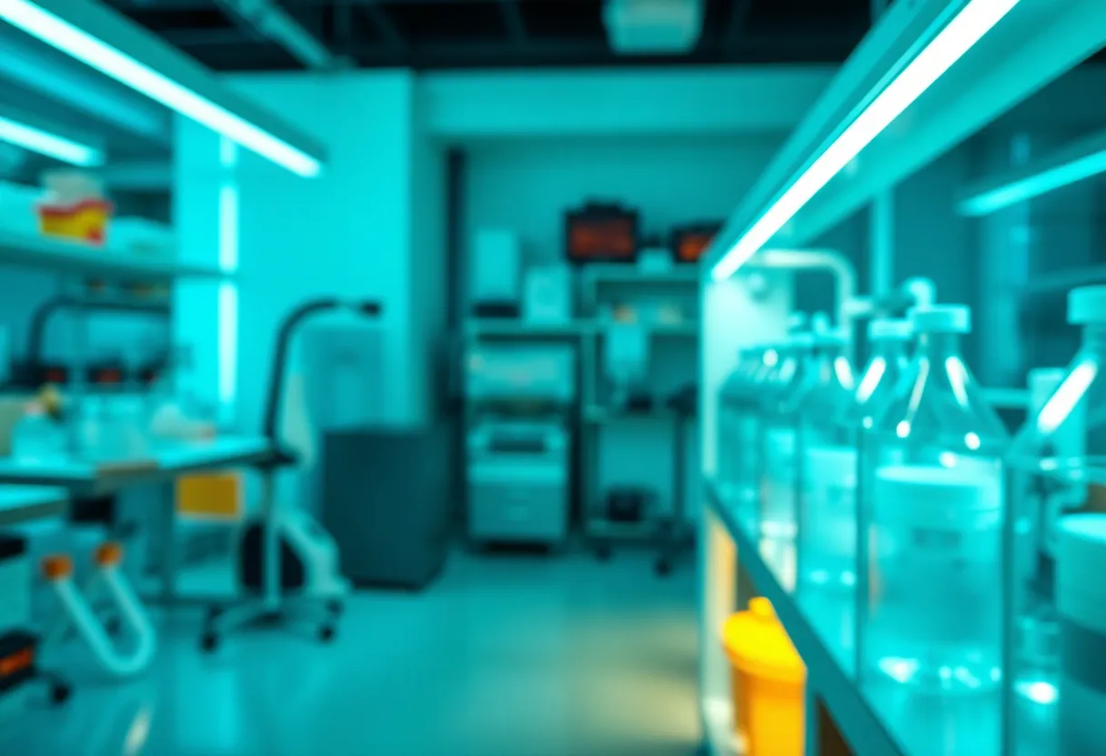 An abstract representation of medical research in neuromuscular disorders.