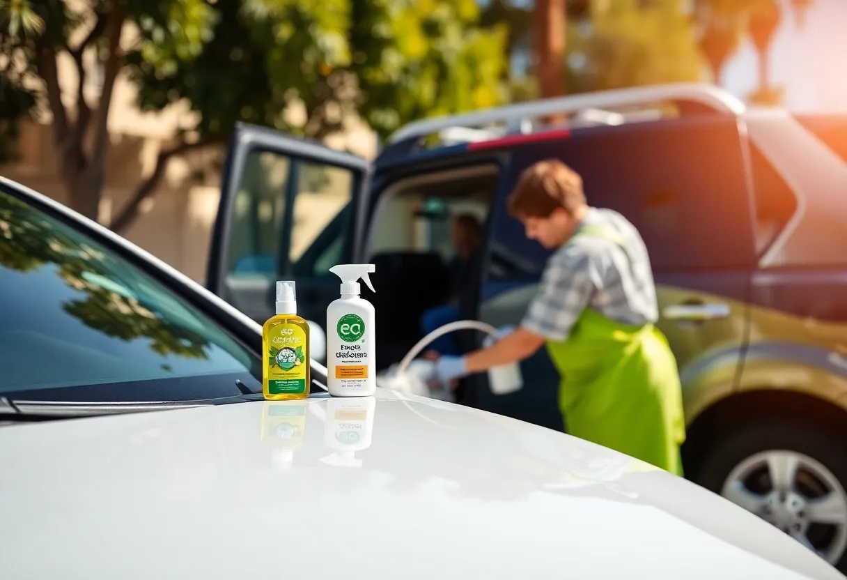 Mobile car detailing service in San Diego