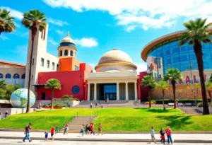 Visitors exploring multiple museums during San Diego Museum Month