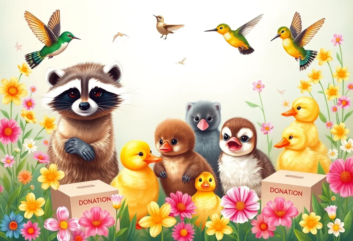 Baby wildlife at the Virtual Wildlife Baby Shower